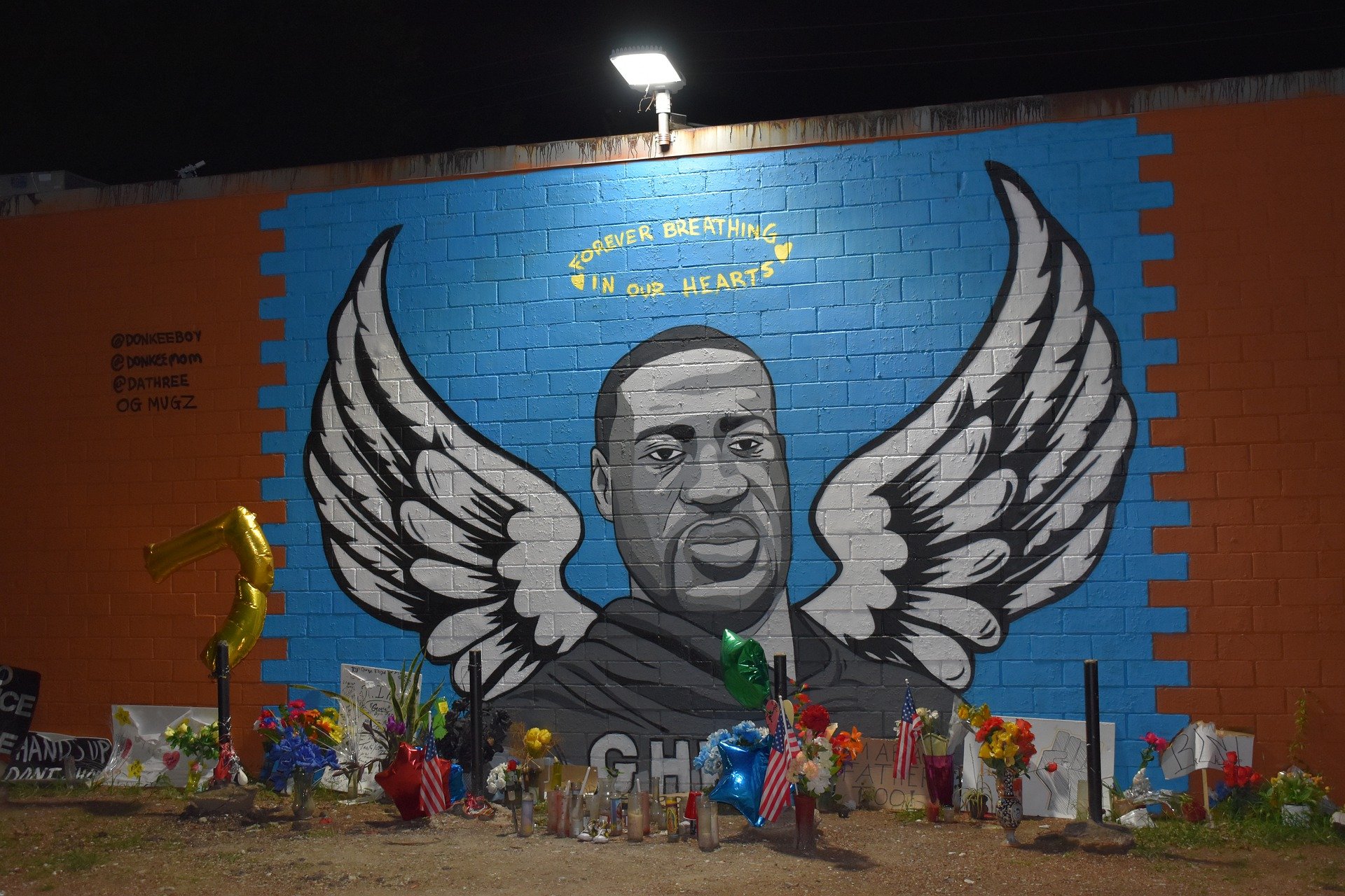George Floyed memorial