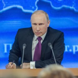 Vladimir Putin warns the West